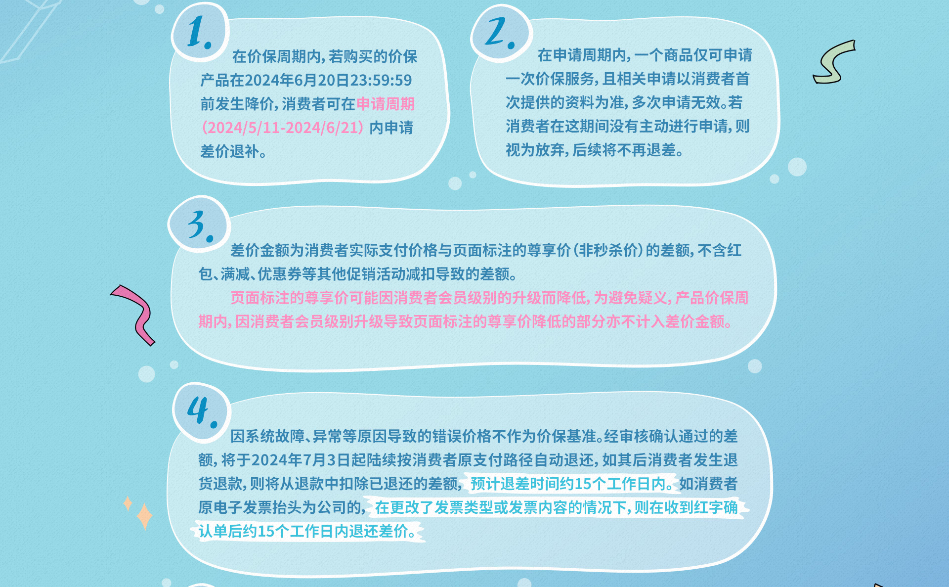 618价保规则