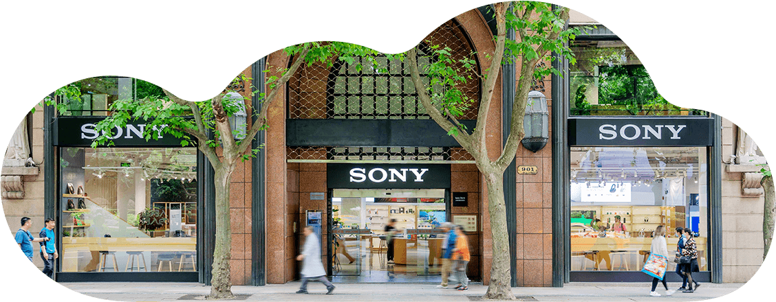 Sony Pop up Store