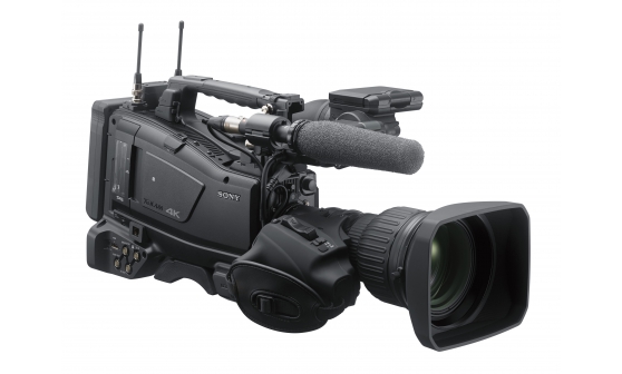 PXW-Z580 4K HDR 2/3 型 CMOS 肩扛式摄录一体机