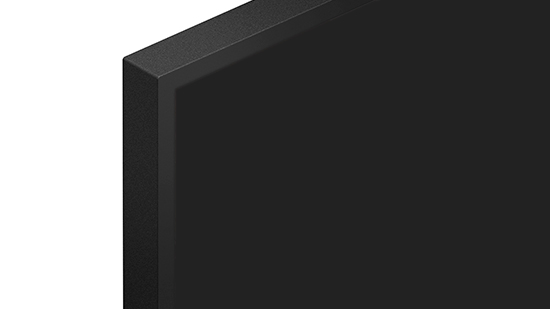 纤薄均匀的边框