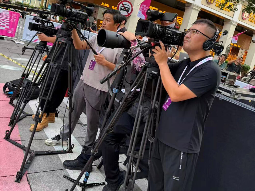 【PXW-Z380与PXW-Z280在厦门国际时装周直播现场】