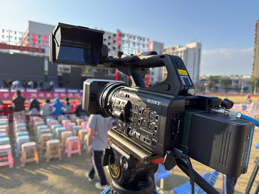 【PXW-Z380在直播活动现场】