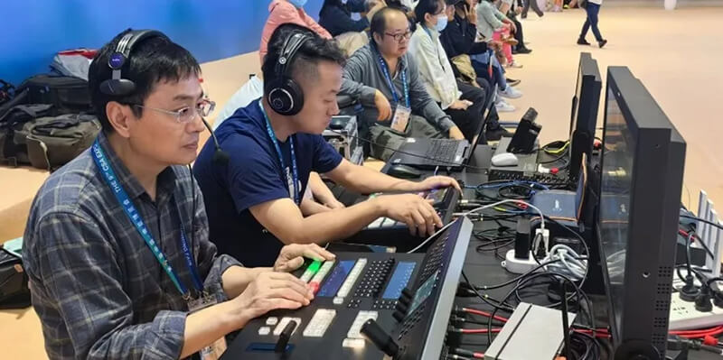 【PXW-Z380在直播活动现场】