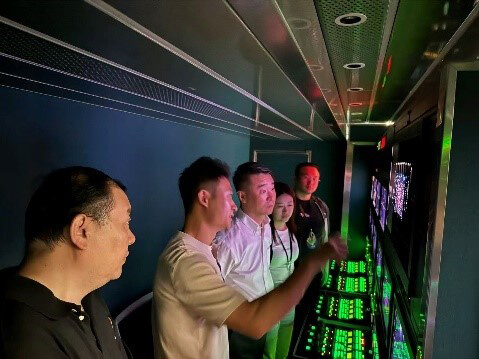 江苏广播电视总台4K频道开播前AIT的专家讲师们受邀到台里多部门走访交流