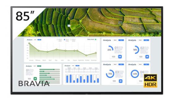 FW-85BZ30L 标准线 85英寸BRAVIA 4K HDR商用显示器