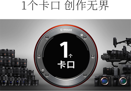 索尼原厂镜头3大优势