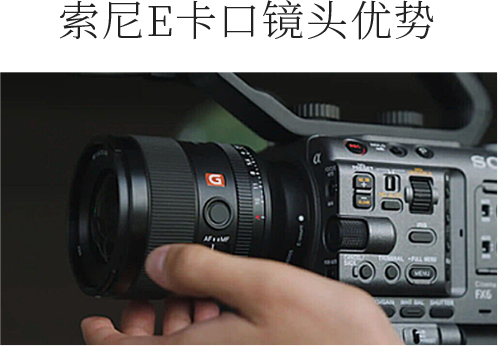 索尼原厂镜头3大优势