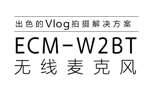 ECM-W2BT无线麦克风