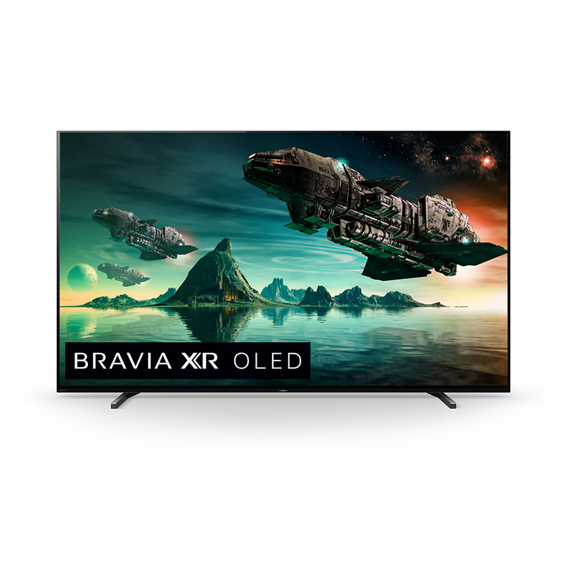 XR-55A80J 55英寸 4K HDR 安卓OLED电视 黑色