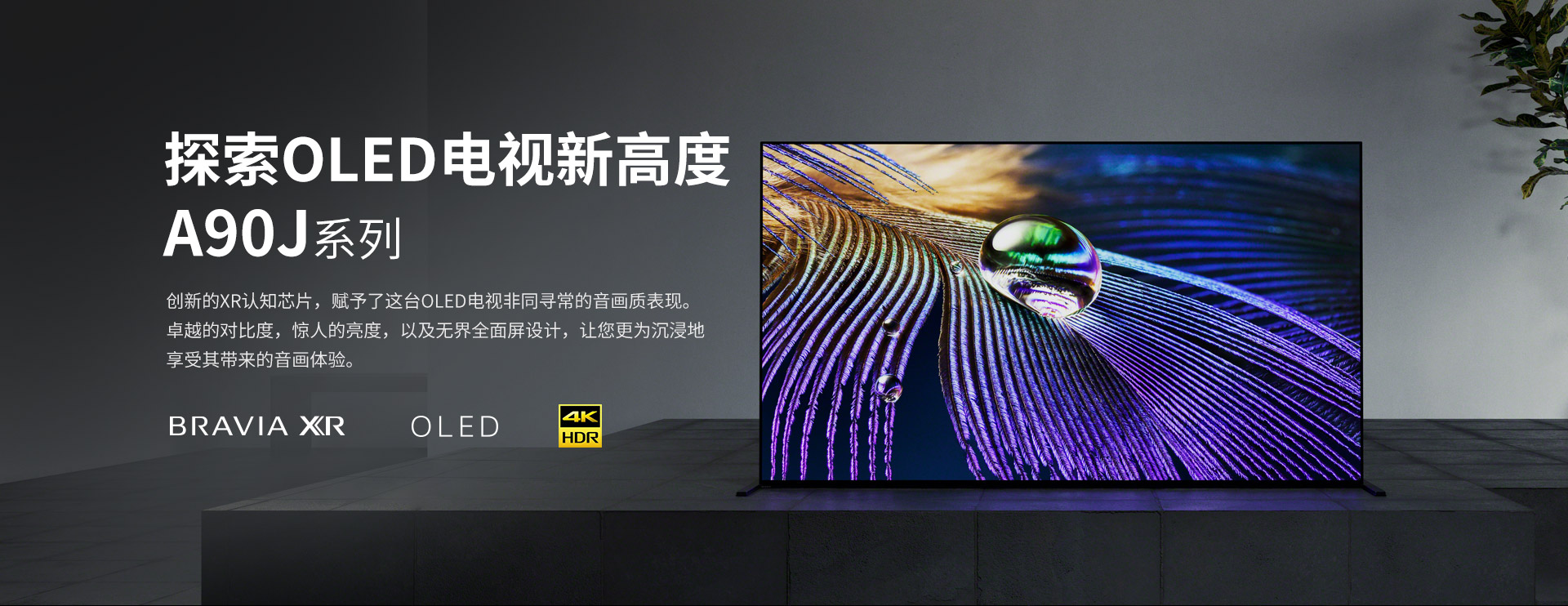 探索OLED电视新高度 A90J系列