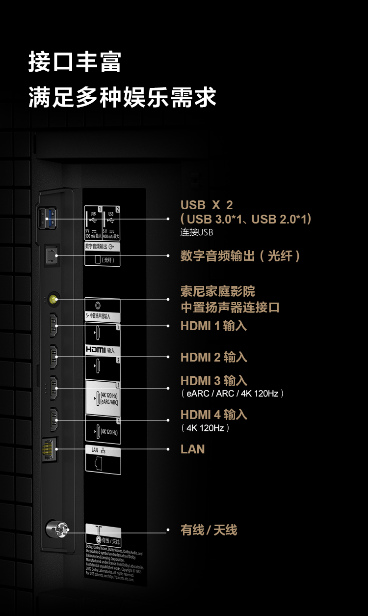 索尼电视8系