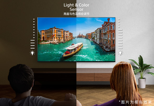 Light & Color Sensor 亮度与色温感应调节