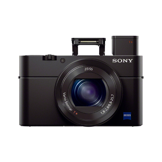 DSC-RX100M3黑卡®数码相机（  自拍黑卡 180度可翻转液晶屏  蔡司镜头 RX100 III） - 产品图