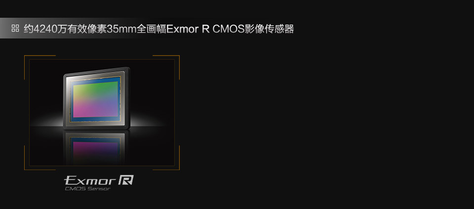 全画幅Exmor R CMOS背照式影像传感器