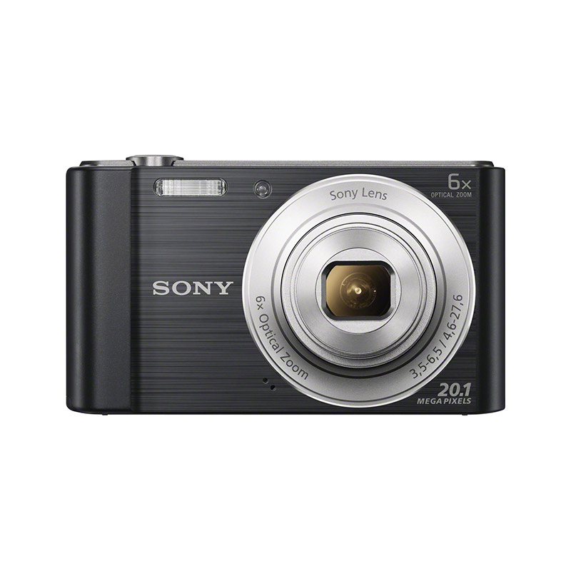 DSC-W810 数码相机 黑色（约2010万像素 6倍光学变焦 2.7英寸屏 26mm广角）