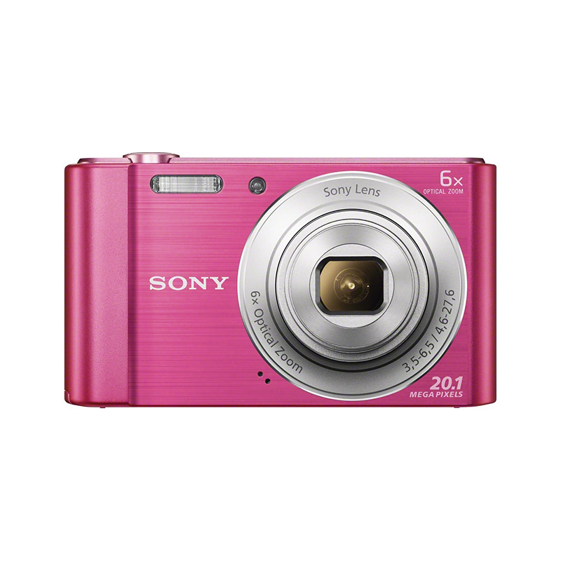 DSC-W810 数码相机 粉色（约2010万像素 6倍光学变焦 2.7英寸屏 26mm广角）