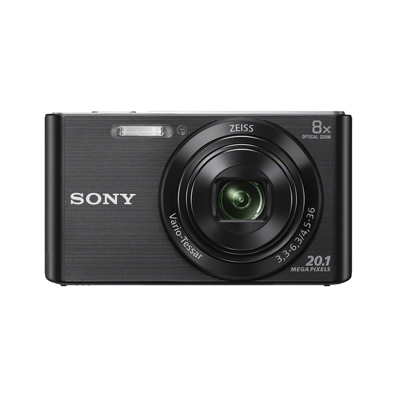 DSC-W830 数码相机 黑色（约2010万像素 8倍光学变焦 蔡司镜头）