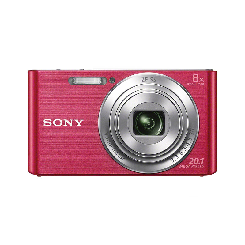 DSC-W830 数码相机 粉色（约2010万像素 8倍光学变焦 蔡司镜头）