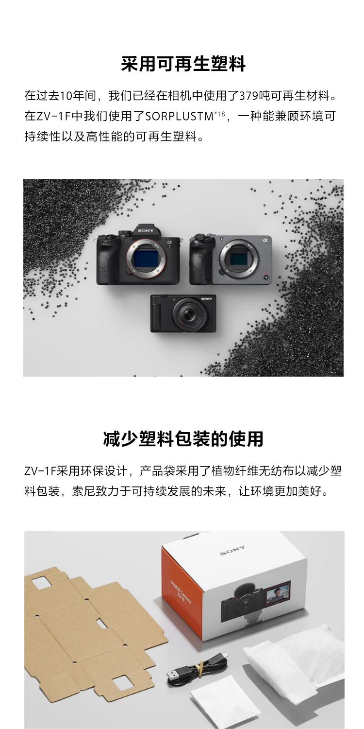 Vlog相机 ZV-1F