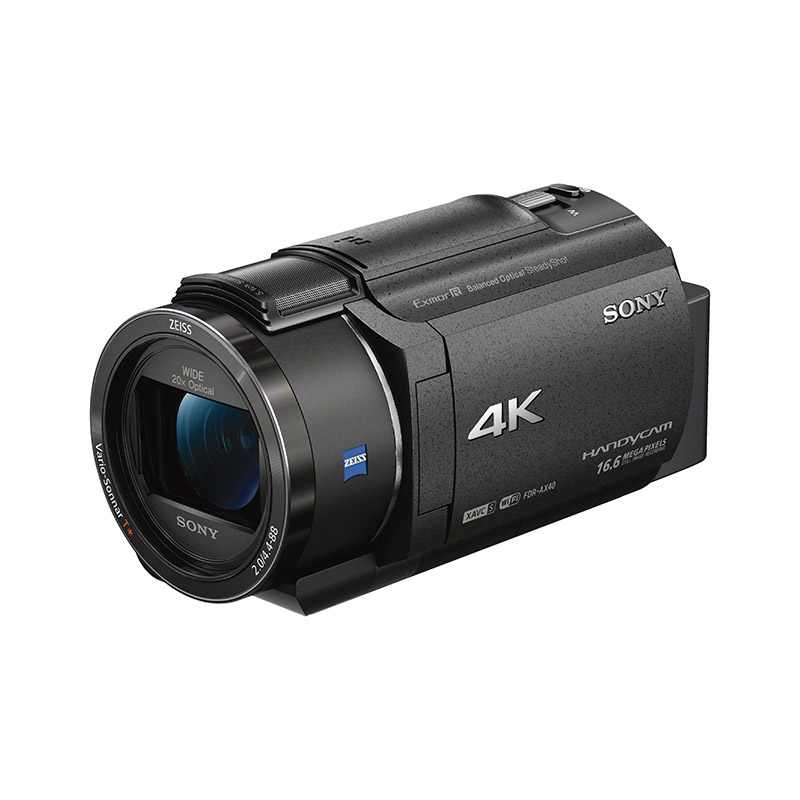 FDR-AX40 4K高清数码摄像机 (64G内存 5轴防抖 蔡司镜头 WIFI/NFC ）