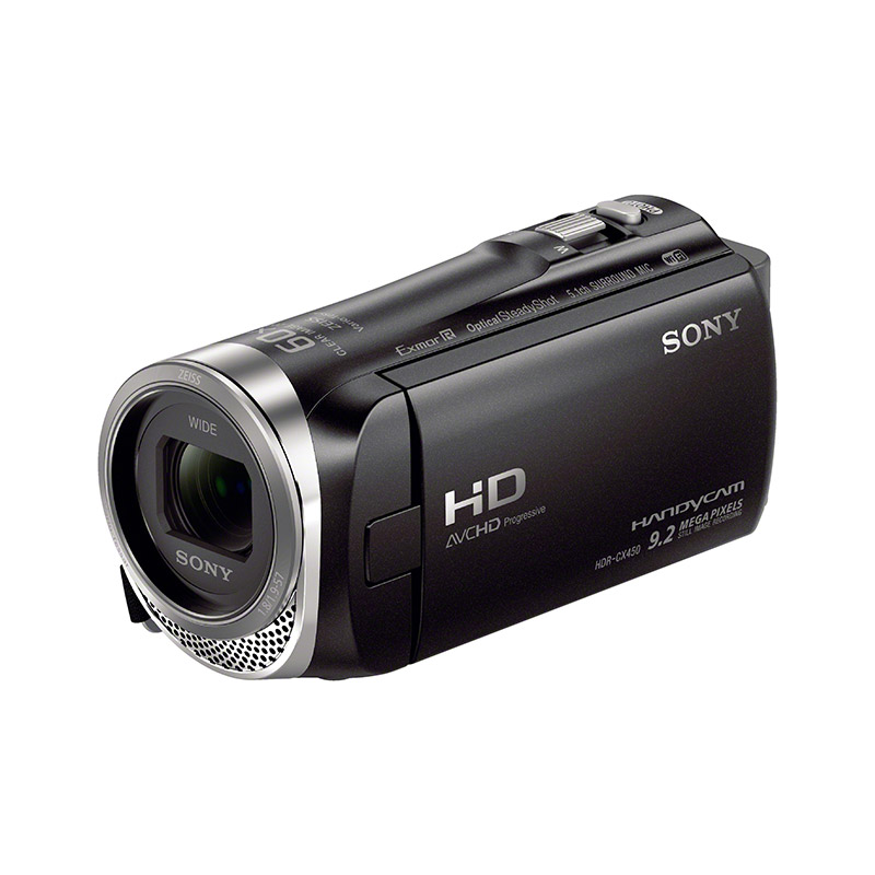 HDR-CX450 高清数码摄像机 (光学防抖 30倍光学变焦 蔡司镜头 WIFI/NFC）
