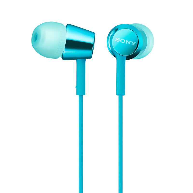 MDR-EX155AP 入耳式立体声通话耳机 浅蓝