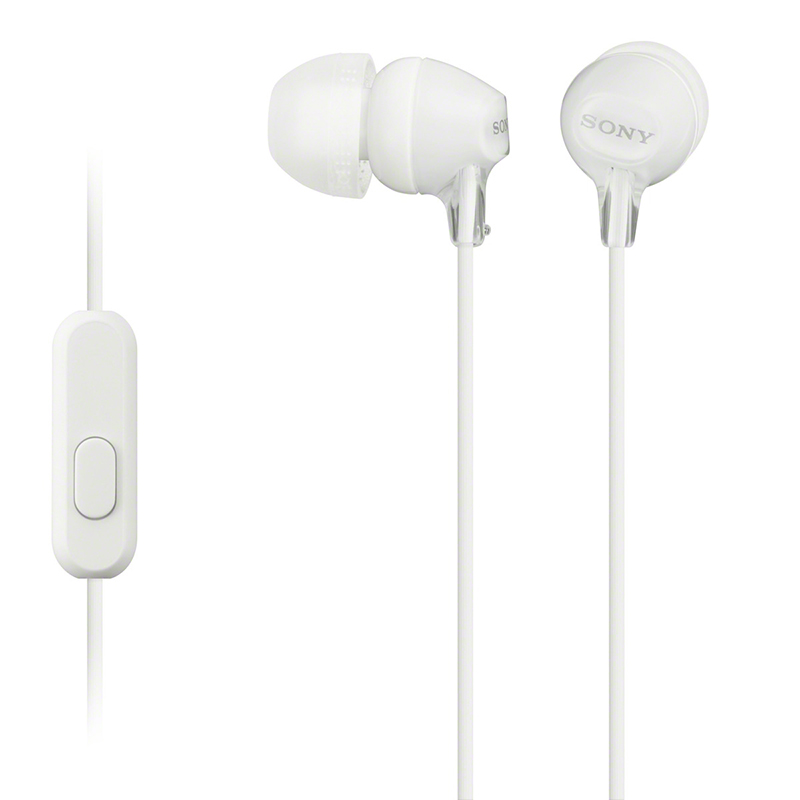 MDR-EX15AP 通话耳机 白色