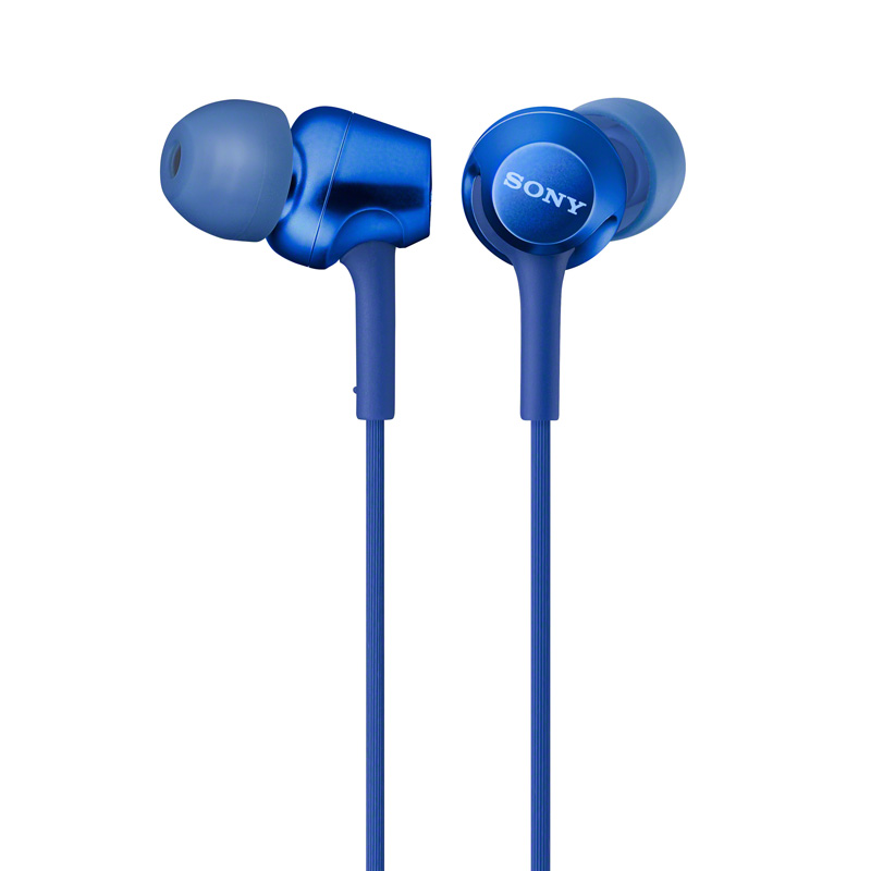 MDR-EX255AP 入耳式立体声通话耳机 蓝