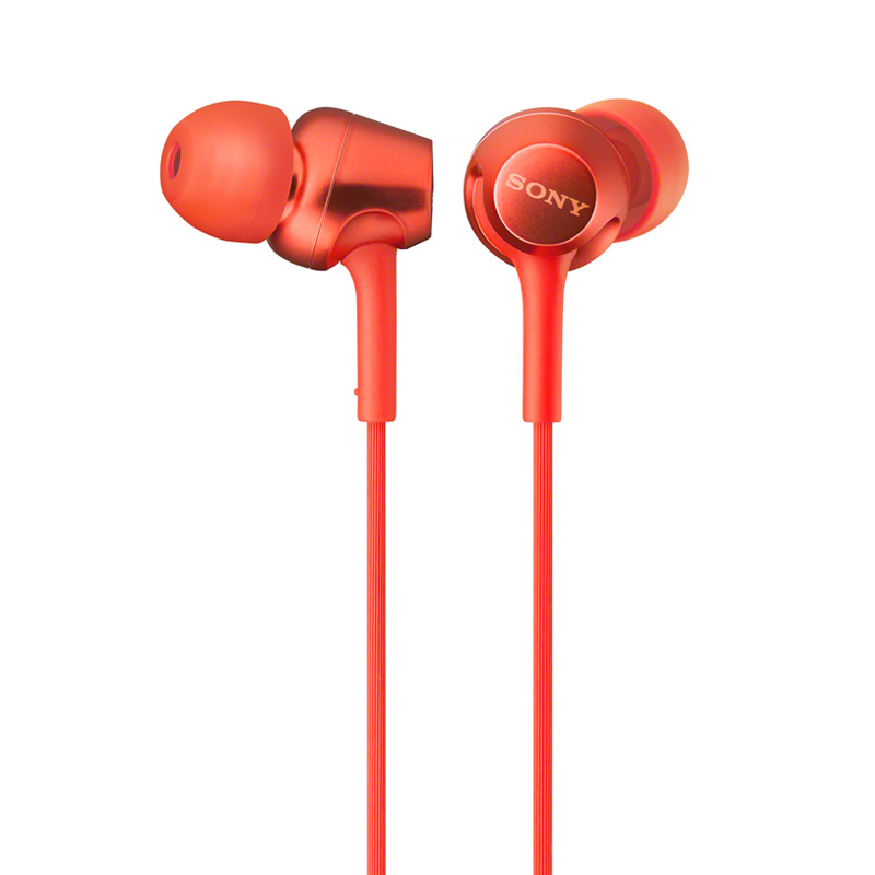 MDR-EX255AP 入耳式立体声通话耳机 红