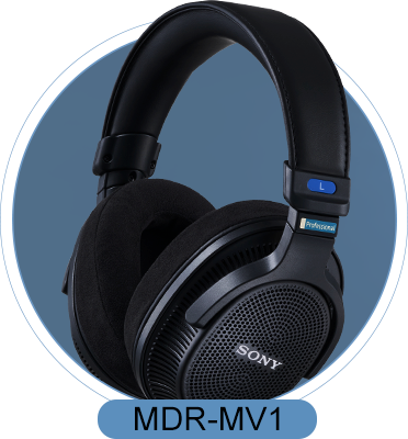 “MDR-MV1专业开放式监听耳机“