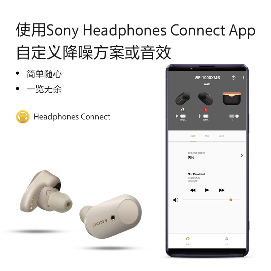 索尼(Sony)耳机(WF-1000XM3/SM)_3
