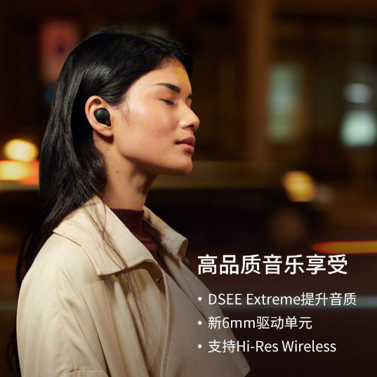 索尼(Sony)真无线降噪耳机耳机(WF-1000XM4/BM)_2