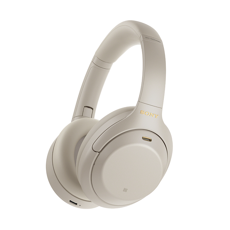 WH-1000XM4 高解析度头戴式无线降噪立体声耳机 铂金银