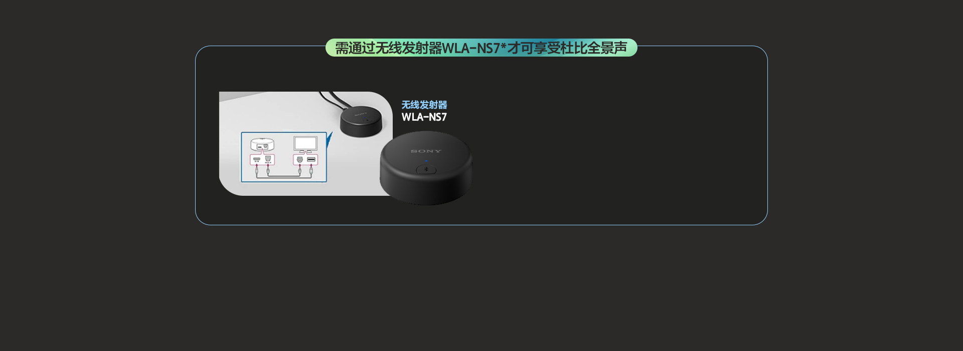 HT-A7N索尼颈挂蓝牙音箱