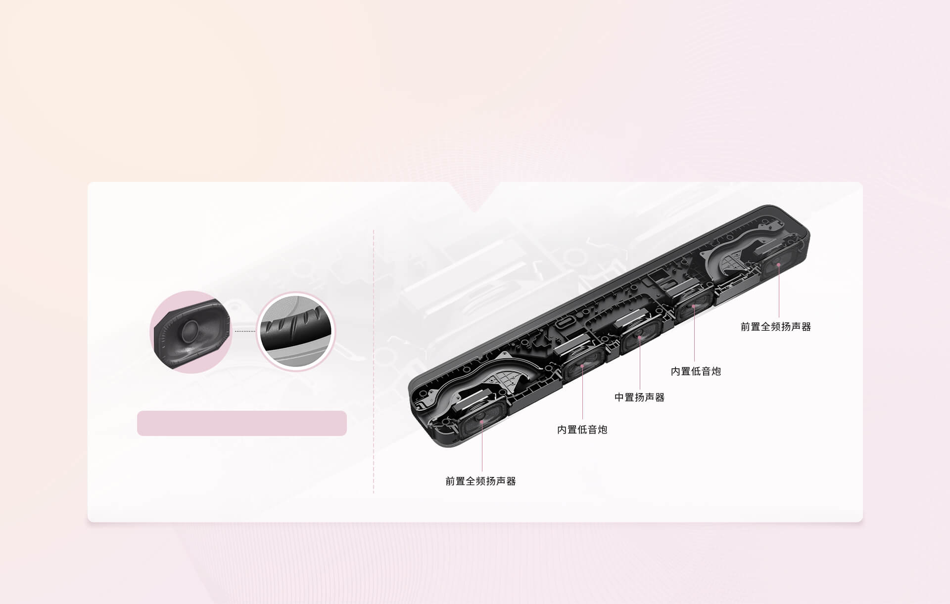 HT-S2000 3.1声道杜比全景声精巧型回音壁