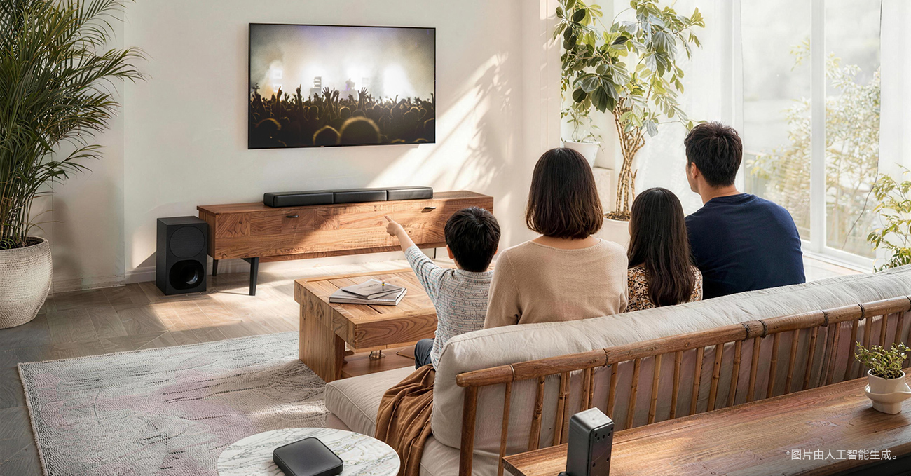 富有氛围感的环绕和低音