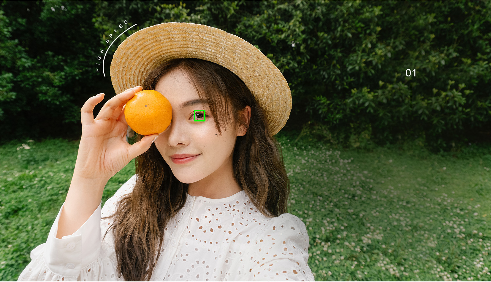 实时眼部对焦样照