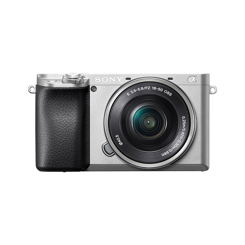 Alpha 6100 APS-C画幅标准单镜套装  vlog相机（银色 SELP1650镜头 ILCE-6100L/α6100）