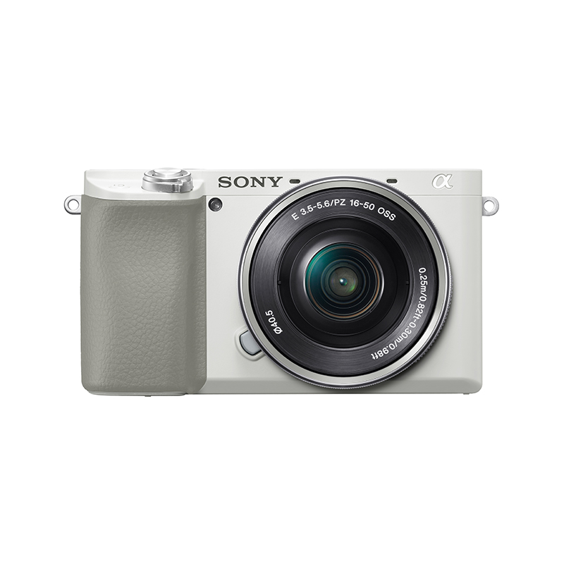 Alpha 6100 APS-C画幅标准单镜套装  vlog相机（白色 SELP1650镜头 ILCE-6100L/α6100）