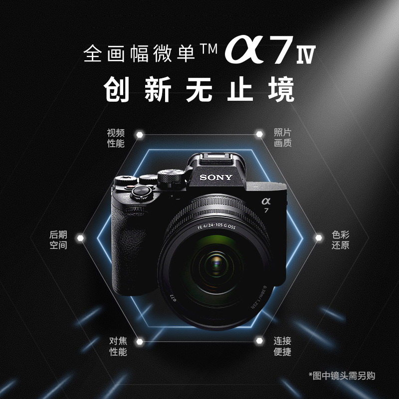 Alpha 7 IV 全画幅微单™新基准