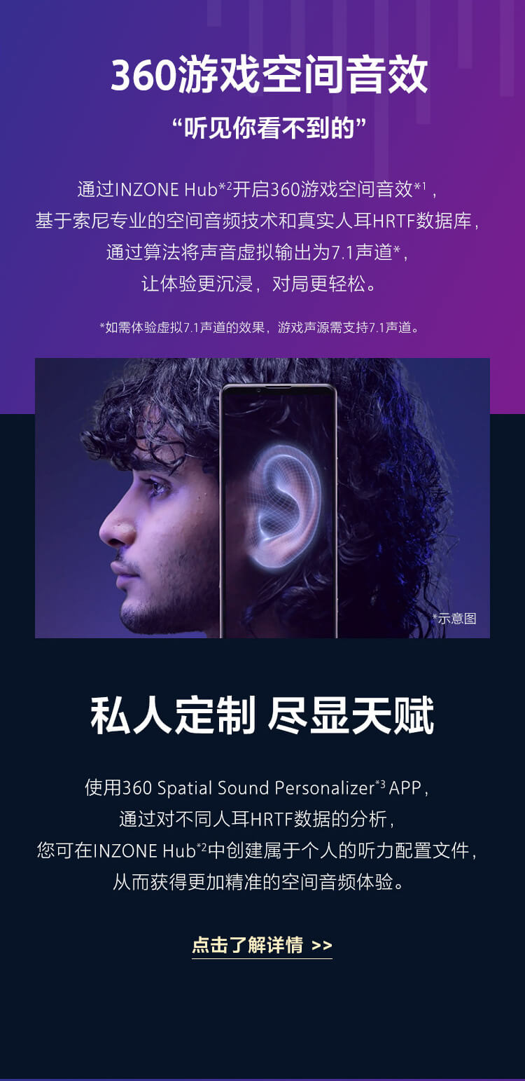INZONE H9 旗舰降噪无线电竞耳机
