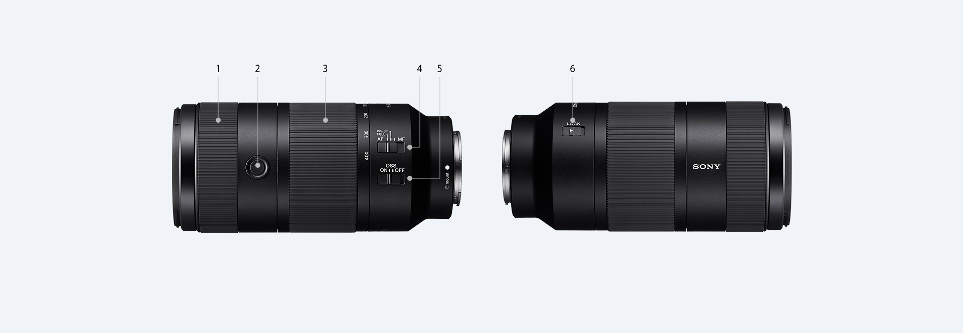 FE 100-400mm F5.6-8 OSS