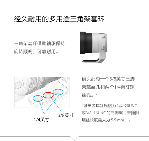 经久耐用的多用途三角架套环介绍