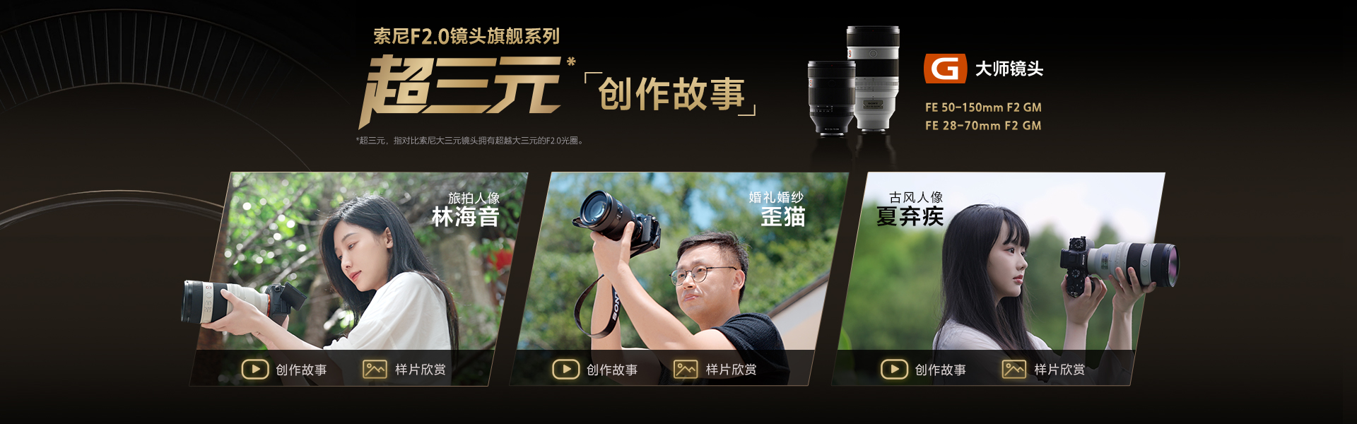 FE 50-150mm F2 GM