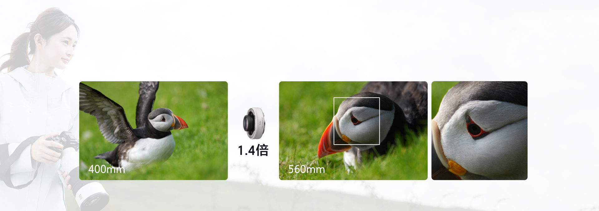 超轻超远摄镜头