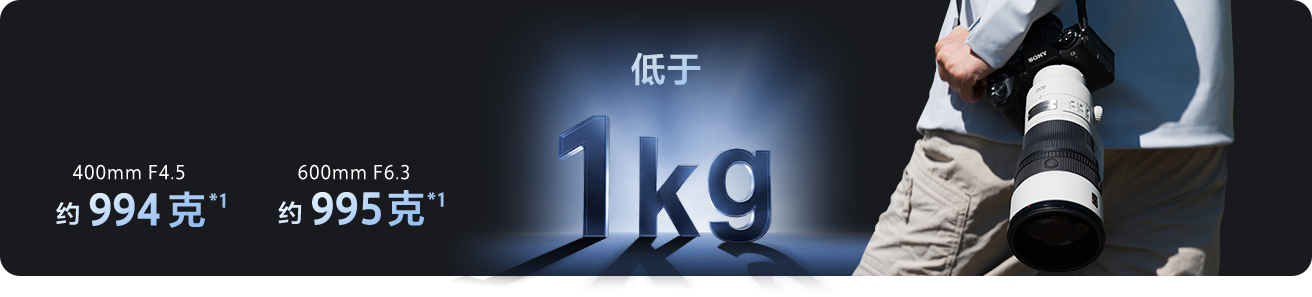 超轻超远摄镜头