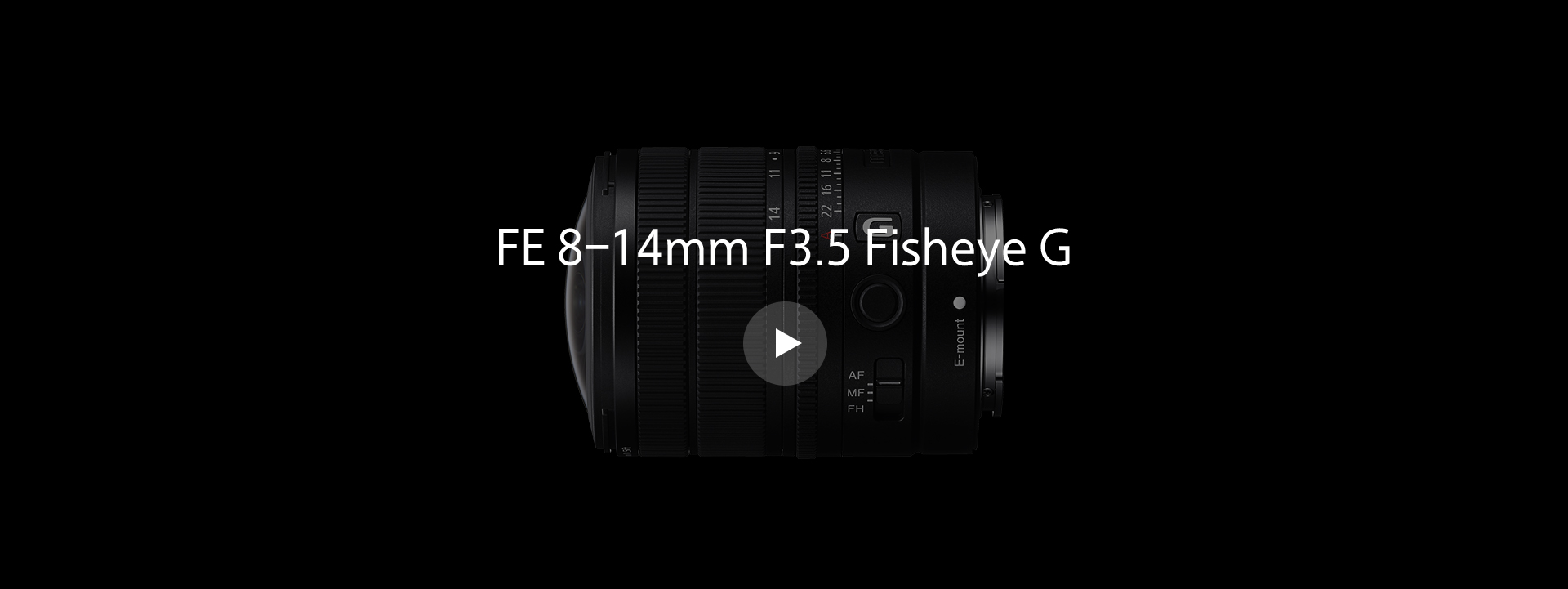 FE 8-14mm F3.5 Fisheye G