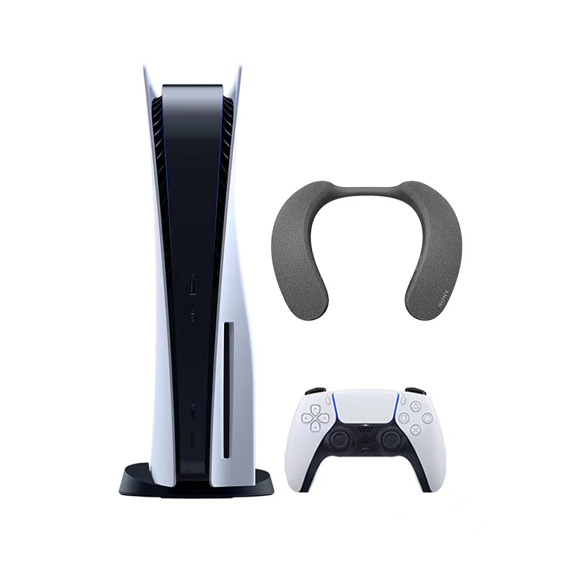 PlayStation®5光驱版+SRS-NS7R颈挂式蓝牙音箱套装