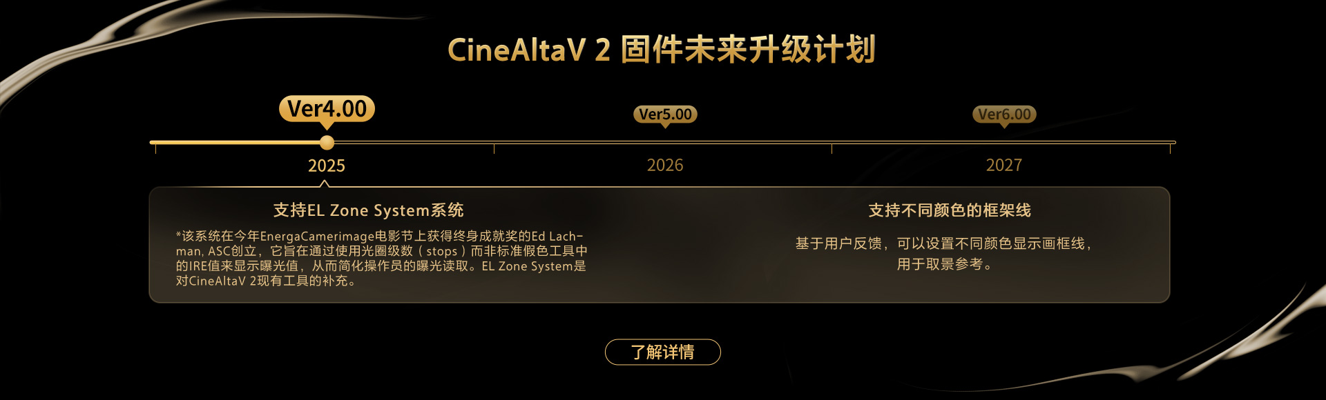 CineAltaV2 未来固件升级计划