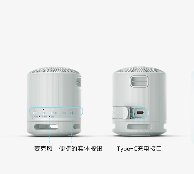 SRS-XB100便携式无线音箱